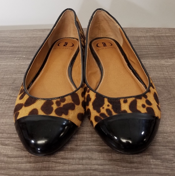 Kelsi Dagger HP🎉🎀 Flats Jordi Cheetah Patent 6.5 - Picture 4 of 8